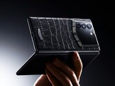 The Vertu AlphaFold is optionally covered with calf or alligator leather.