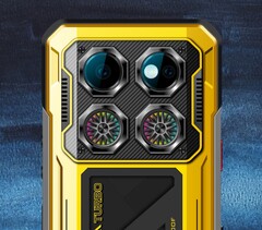 The Oukitel WP600 has two fans.