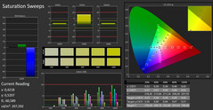 4K: CalMAN - saturation (calibrated)