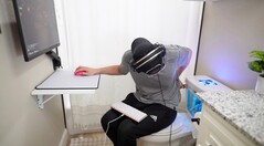 Basically Homeless has built an entire gaming PC within a toilet system, and a fairly powerful one at that. (Image source: Basically Homeless)