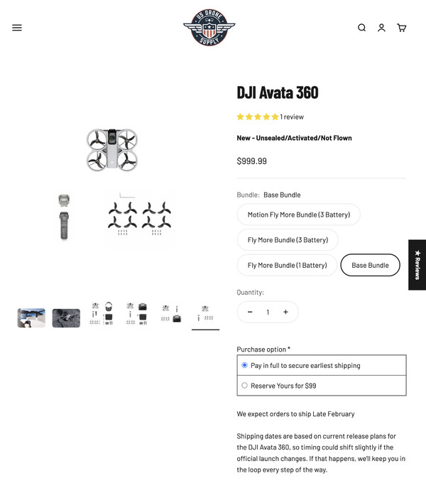 (Image source: US Drone Supply)