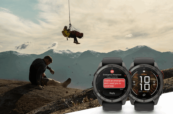The Fenix ​​8 Pro supports satellite communication, but behind a paywall. (Image source: Garmin)