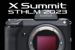 Fujifilm is slated to launch the GFX100 II at its X Summit in Stockholm, Sweden, in September. (Image source: Fujifilm - edited)