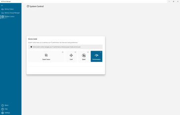 HP Power Manager settings