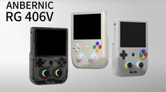 Anbernic will start selling the RG406V in under a week&#039;s time. (Image source: Anbernic)