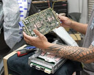 Tesla FSD computer system board (Image source: WSJ)