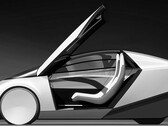 Tesla's Robotaxi concept (Image source: Walter Isaacson/Elon Musk bio)