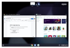 Virtual Desks are now rolling out in the latest version of Chrome OS. (Source: Google)