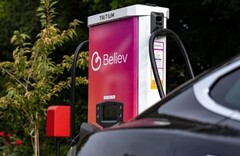 A Believ-branded public charger in the UK (Image source: Believ)