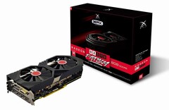 The XFX Radeon RX 590 Fatboy graphics card utilizes XFX&#039;s true clock technology. (Image source: Amazon)