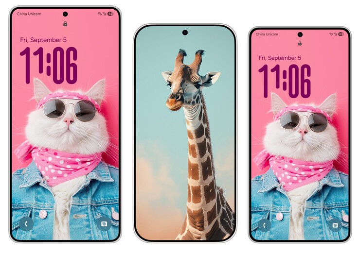 Galaxy S26 Edge vs Xiaomi 16 Pro vs Galaxy S26 Pro bezels. (Image source: UniverseIce on X)