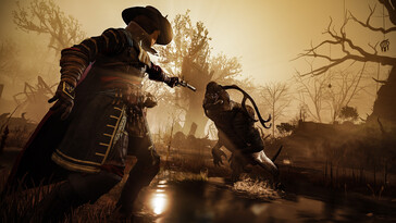 An image showing a creature in GreedFall.
