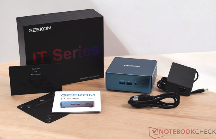 The Geekom Mini IT13 2025 Edition's scope of delivery