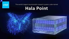 Intel Hala Point neuromorphic research system (Source: Intel)