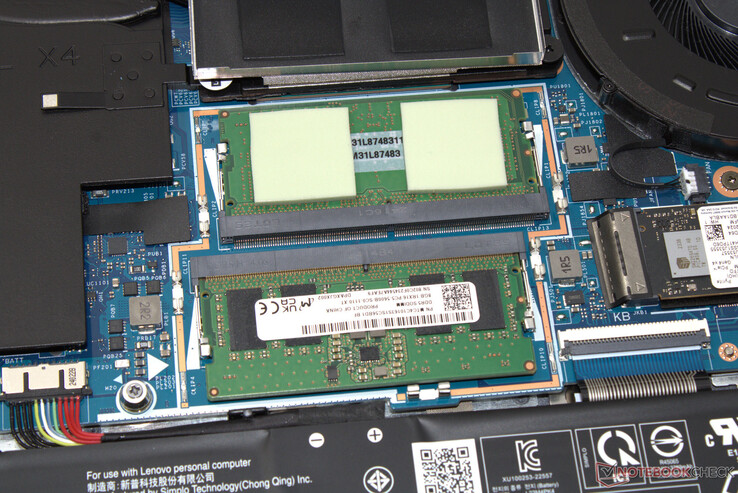 The RAM runs in dual-channel mode.