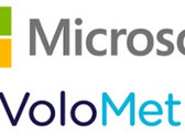 Microsoft and VoloMetrix corporate logos
