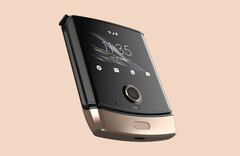 The Blush Gold Razr looks the part. (Source: Motorola)