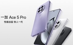 The OnePlus Ace 5 Pro features a Qualcomm Snapdragon 8 Elite processor (Image source: OnePlus)