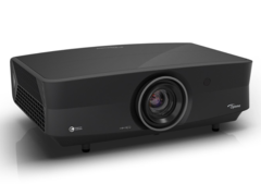The Optoma HCPro-4400 4K dual-laser projector (pictured) is equipped with HDMI 2.1, HDMI 2.0, USB-A ports, and an RJ45 LAN port. (Image source: Optoma)