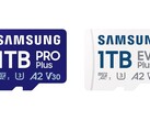 Samsung's PRO Plus and EVO Plus microSD cards are now available in a 1TB capacity. (Image source: Samsung)