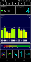 Outdoor GPS test