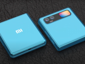 The Galaxy Z Flip3 could soon face a competitor from Xiaomi. (Image source: TS Designer)