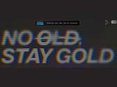Sega Universe's "No Old Stay Gold" slogan pictured