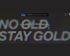 Sega Universe's "No Old Stay Gold" slogan pictured