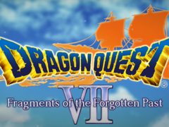 The Dragon Quest VII logo pictured (image source: Nintendo)