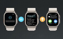 It is now possible to use ChatGPT on an Apple Watch. (Image source: Hidde van der Ploeg)
