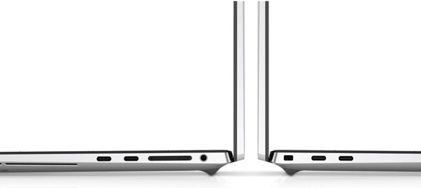 The Dell XPS 17 9710 is a massive, 17-inch laptop with powerful hardware but still only sports four USB type-C Thunderbolt 4 ports, an audio jack and an SD card reader. Source: Dell