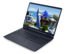 Ghosting due to slower black-white response times is more noticeable on the cheaper 16 Aurora (Image source: Alienware)