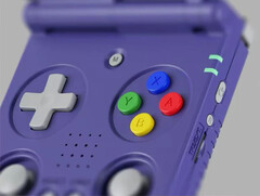 The Anbernic RG34XX SP in its Indigo finish. (Image source: Anbernic)