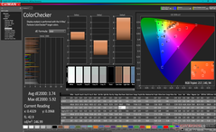 ColorChecker before calibration