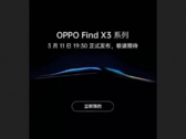 The "Find X3 launch" leak. (Source: Weibo)
