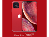 An up-to-date iPhone 12 render. (Source: DisplaySupplyChain)