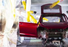 The Tesla Model 3&#039;s mid-cycle refresh is currently undergoing trial production while road testing is underway. (Image source: Tesla)