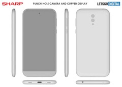 Images from the new &quot;Sharp patent&quot;. (Source: LetsGoDigital)