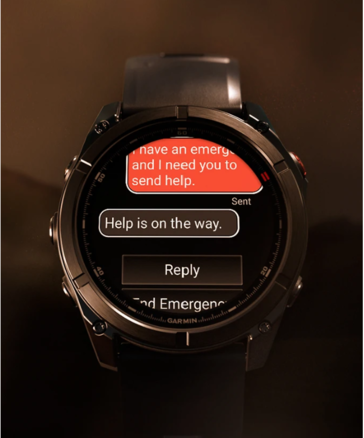 But it can also save lives in an emergency. (Image source: Garmin)