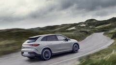 The EQE specs and price go directly after the Model Y (image: Mercedes)