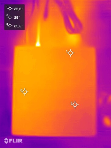 HP Z2 Mini G9 stress test (underside)