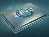 The EPYC Milan ES ran at up to 2.2 GHz (Image source: AMD)