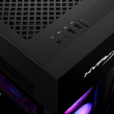 HP Omen Max 45L front I/O