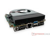 Circuit board of the Geekom A8 with cooling unit