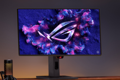 The Asus ROG Strix OLED XG27UCDMG (pictured) features a Samsung-manufactured QD-OLED panel. (Image source: Asus)