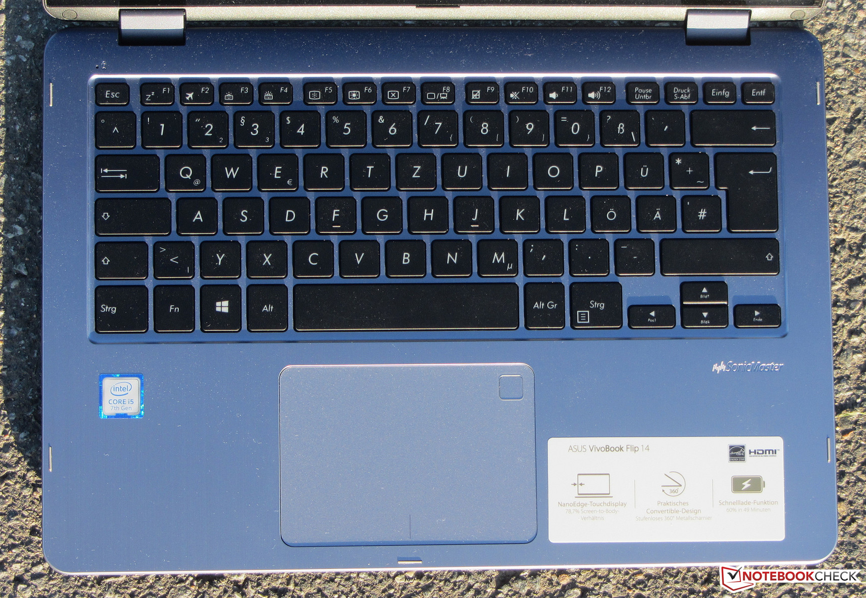 Asus vivobook flip 14 hot sale keyboard light