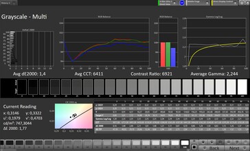 Grayscale (profile: standard, target color space: sRGB)