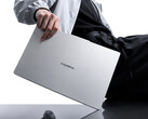The E14 costs around $640 in China. Pictured: a promo picture showing the top of the laptop.