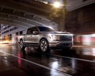 The 2022 Ford F-150 Lightning can have up to 131kWh battery capacity. (Image source: Ford)
