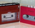 The Sanyo portable cassette player from the 1980s (left) next to the 2024 Fiio CP13 (right). Image source: MySKU